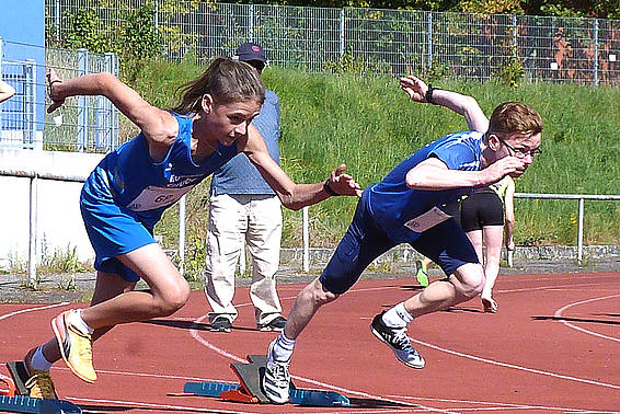 LeineBlitz Leichtathletik Niclas Legler überzeugt