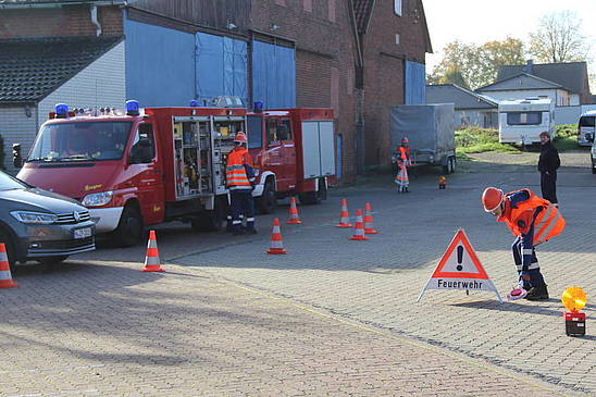 Abnahme der Jugendflamme II: 21 Abzeichen verliehen