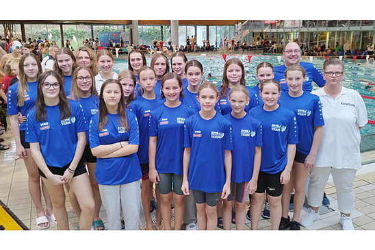 TSV-Staffelteams schwimmen in Niedersachsen ganz vorn mit