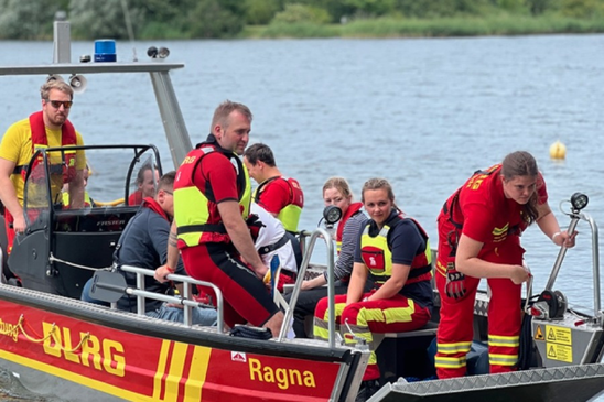 Hochwasser und Einsätze an Land und auf dem Wasser