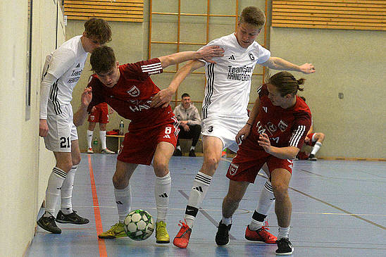 Fußball: Germanen und SCer sind beim Hallenturnier am Ball